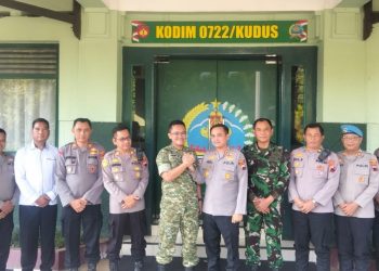 TNI-Polri Kudus Kompak! Kapolres dan Dandim Perkuat Sinergitas