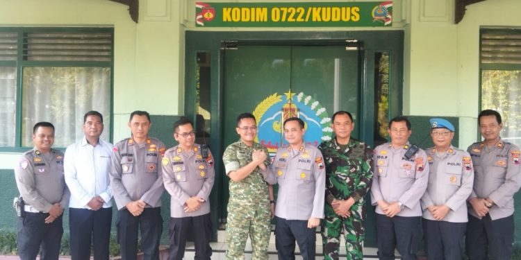TNI-Polri Kudus Kompak! Kapolres dan Dandim Perkuat Sinergitas