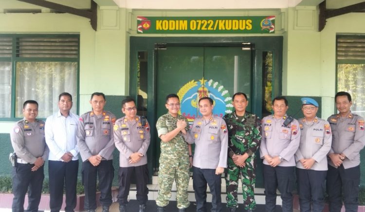TNI-Polri Kudus Kompak! Kapolres dan Dandim Perkuat Sinergitas
