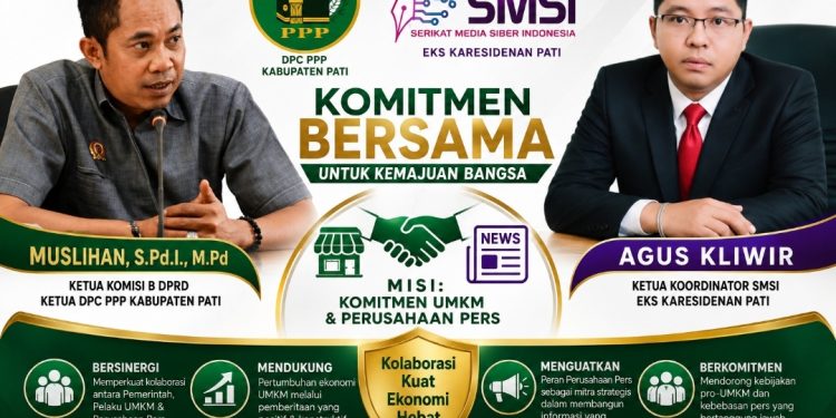 Muslihan dan Agus Kliwir Komitmen Dorong UMKM dan Perusahaan Pers