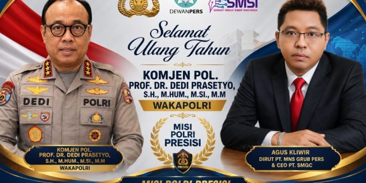HUT Wakapolri, Agus Kliwir : Harapkan Polri Semakin Presisi