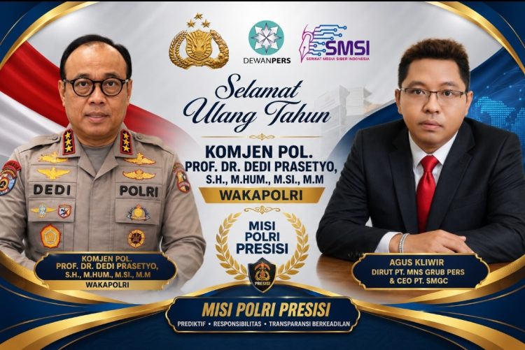 HUT Wakapolri, Agus Kliwir : Harapkan Polri Semakin Presisi