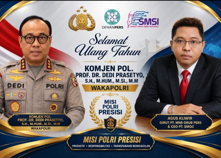 HUT Wakapolri, Agus Kliwir : Harapkan Polri Semakin Presisi
