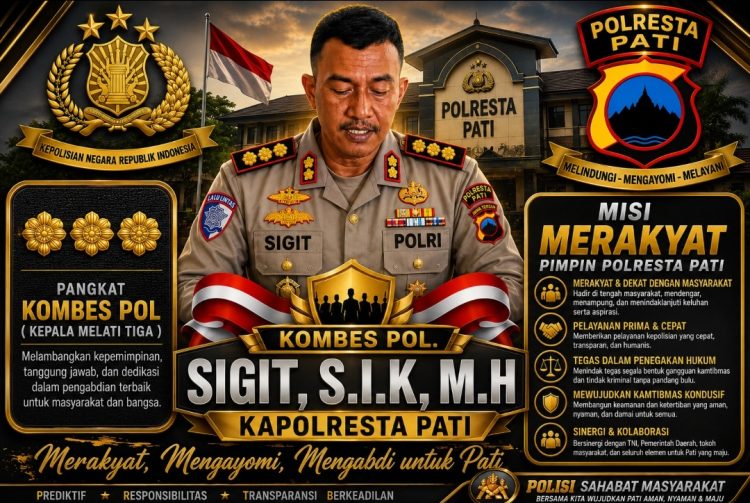 Semangat Baru, Kombes Pol. Sigit Gandeng Semua Lapisan Masyarakat
