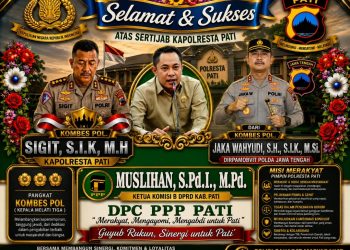 Guyub Rukun Menggema, Muslihan Warnai Sertijab Kapolresta Pati
