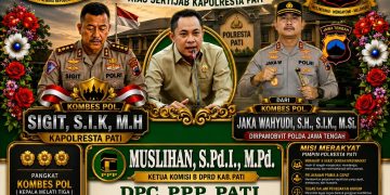 Guyub Rukun Menggema, Muslihan Warnai Sertijab Kapolresta Pati