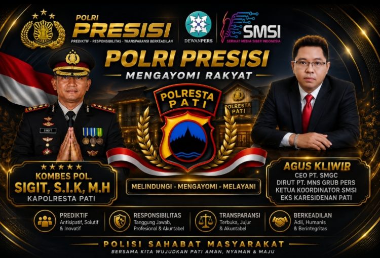 Gebrakan Baru, Kombes Pol Sigit Gandeng SMSI dan Merangkul Semua Elemen untuk Wujudkan Pati Kondusif
