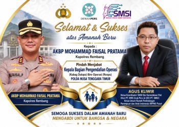 Naik Jabatan ke Polda NTT, Agus Kliwir Apresiasi AKBP Mohammad Faisal Pratama