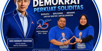 Joni Kurnianto : HUT ke-25 Partai Demokrat Momentum Bangkit dan Makin Solid