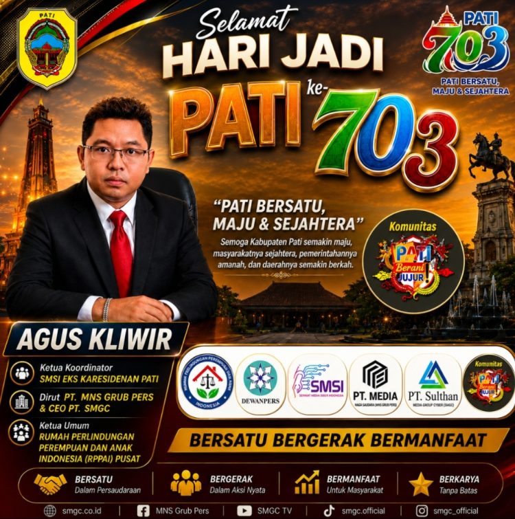 Hari Jadi Pati ke-703, Agus Kliwir Tekankan Kolaborasi untuk Kemajuan