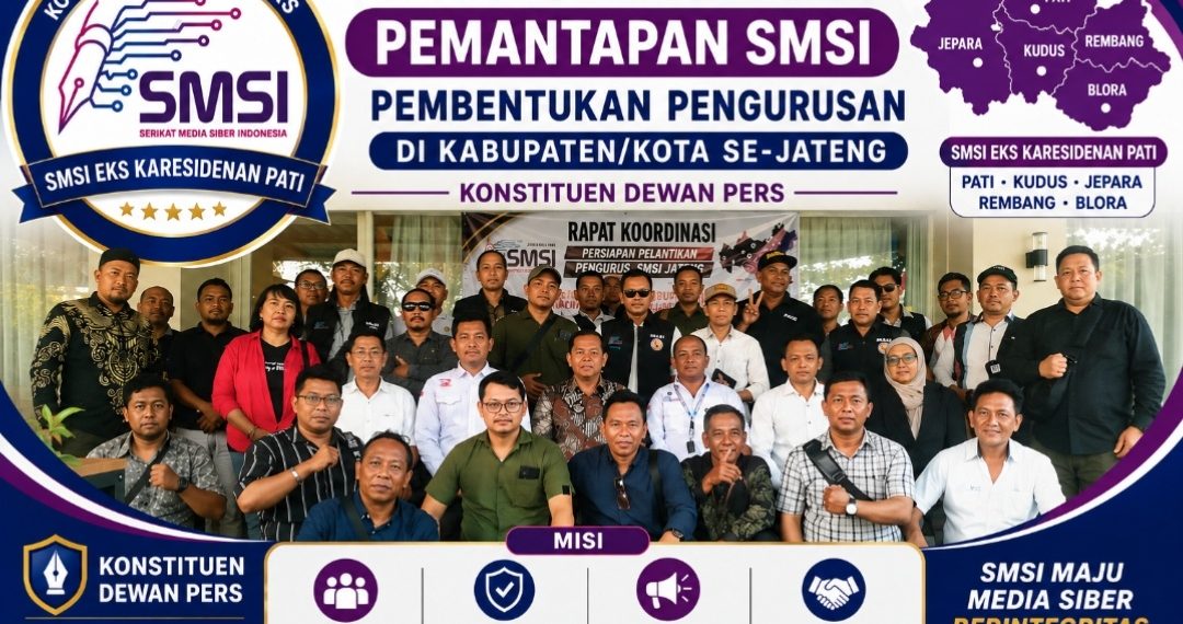 SMSI Jateng Matangkan Kepengurusan Kabupaten/Kota, Agus Kliwir : Organisasi Harus Solid