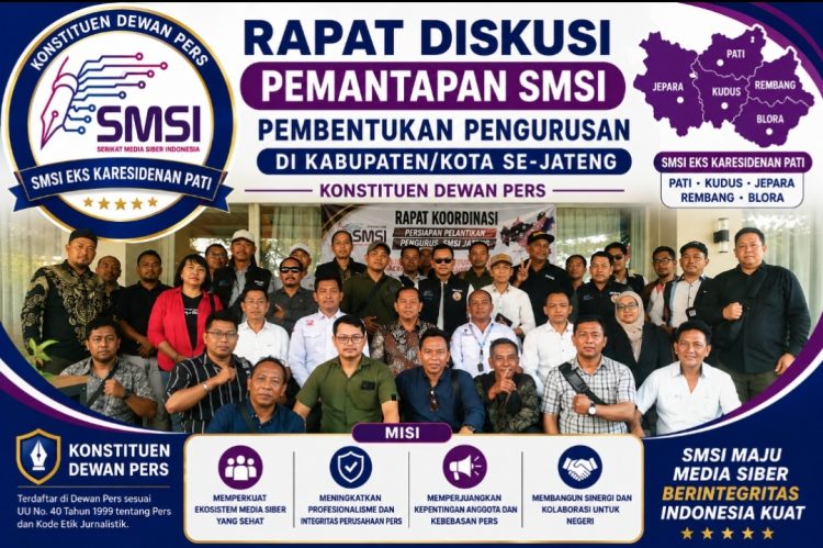 SMSI Jateng Matangkan Kepengurusan Kabupaten/Kota, Agus Kliwir : Organisasi Harus Solid
