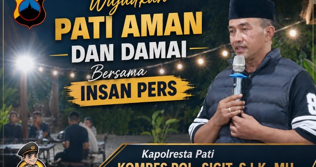 Kapolresta Pati Siapkan Media Center, Perkuat Kemitraan dengan Insan Pers