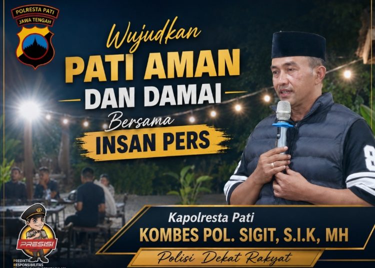 Kapolresta Pati Siapkan Media Center, Perkuat Kemitraan dengan Insan Pers