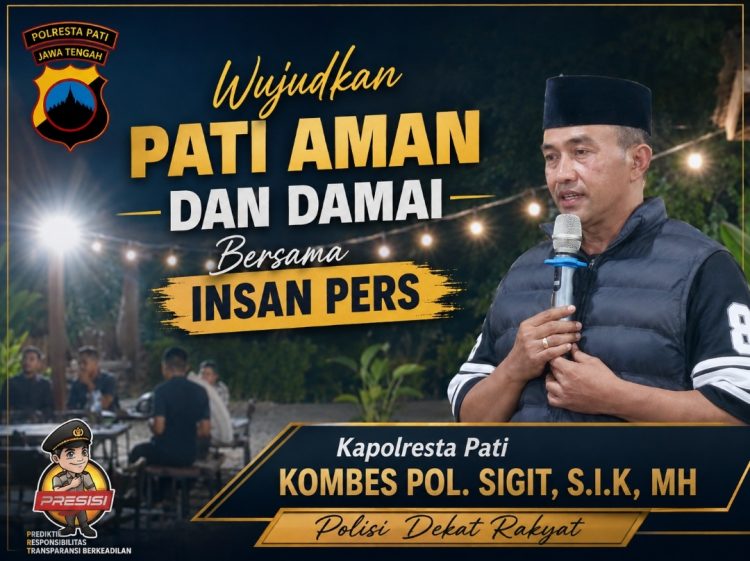 Kapolresta Pati Siapkan Media Center, Perkuat Kemitraan dengan Insan Pers