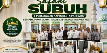 Dekat Tokoh Agama, Kapolresta Pati Perkenalkan Diri Lewat Safari Subuh
