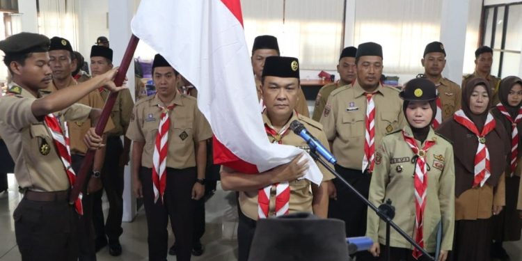 BNNK dan Pramuka Bersatu, AKBP Rahmad Hidayat Nahkodai Saka Anti Narkoba