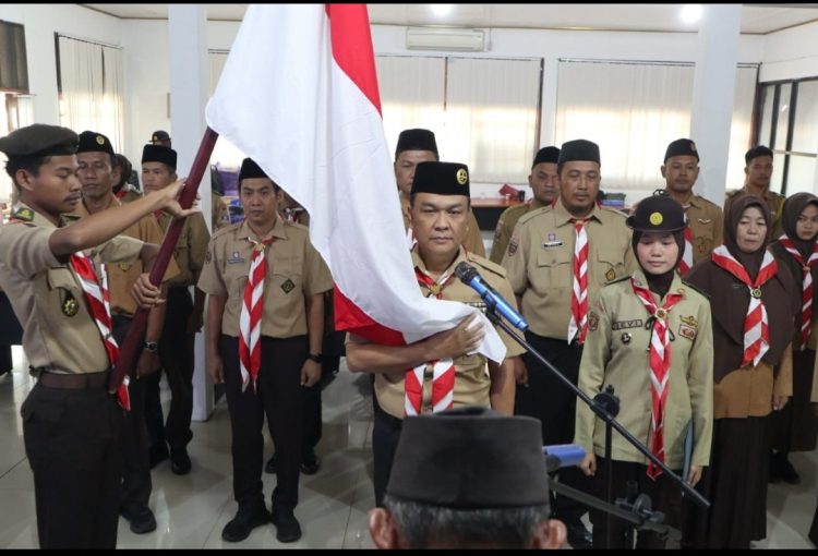 BNNK dan Pramuka Bersatu, AKBP Rahmad Hidayat Nahkodai Saka Anti Narkoba