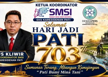 Hari Jadi Pati ke-703, Momentum SMSI Tingkatkan Profesionalisme Perusahaan Media Siber