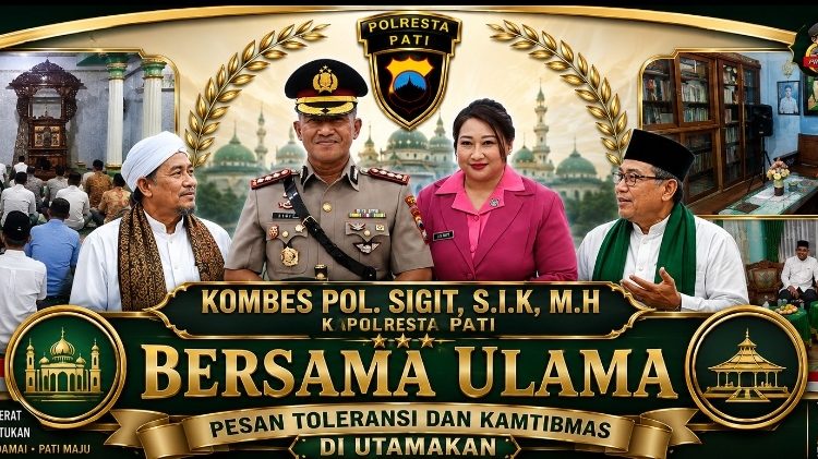 Dari Masjid hingga Pesantren, Kapolresta Pati Bangun Komunikasi Langsung Bersama Ulama