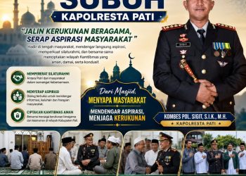 Dari Masjid ke Mapolsek, Kapolresta Pati Pastikan Polisi Siap Layani Masyarakat