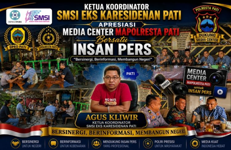 Media Center Mapolresta Pati Dinilai Perkuat Keterbukaan Informasi dan Sinergi Insan Pers-Polri