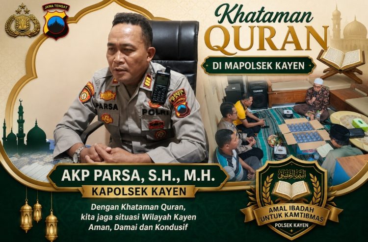 AKP Parsa : Khataman Quran Momentum Perkuat Silaturahmi