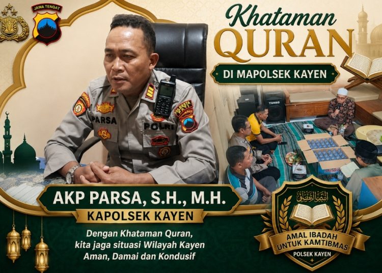 AKP Parsa : Khataman Quran Momentum Perkuat Silaturahmi