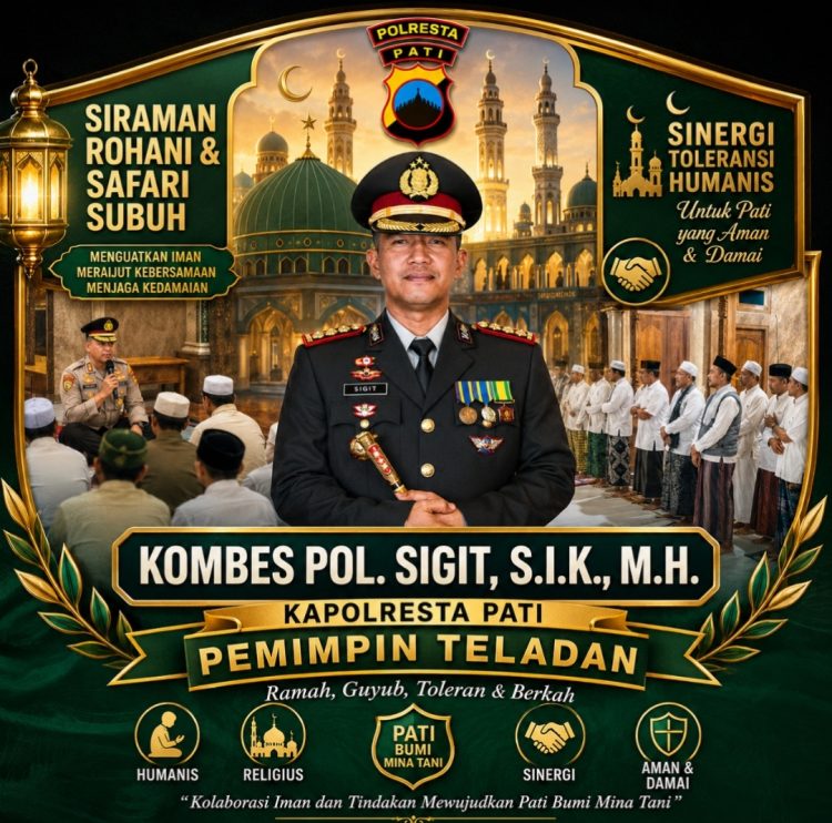 Lewat Safari Subuh, Kapolresta Pati Tanamkan Nilai Toleransi dan Kepedulian