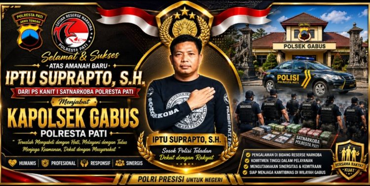 Amanah Baru Kapolsek Gabus, IPTU Suprapto Bawa Semangat Pengabdian