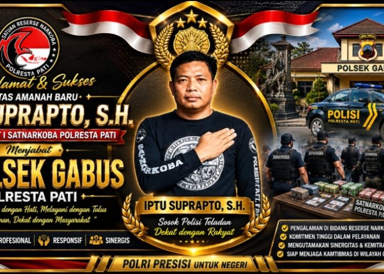 Amanah Baru Kapolsek Gabus, IPTU Suprapto Bawa Semangat Pengabdian