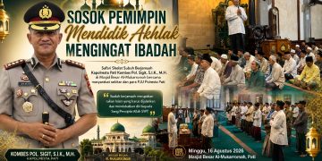 Bukan Sekadar Pemimpin, Kombes Pol. Sigit Hadir Menguatkan Iman dan Silaturahmi