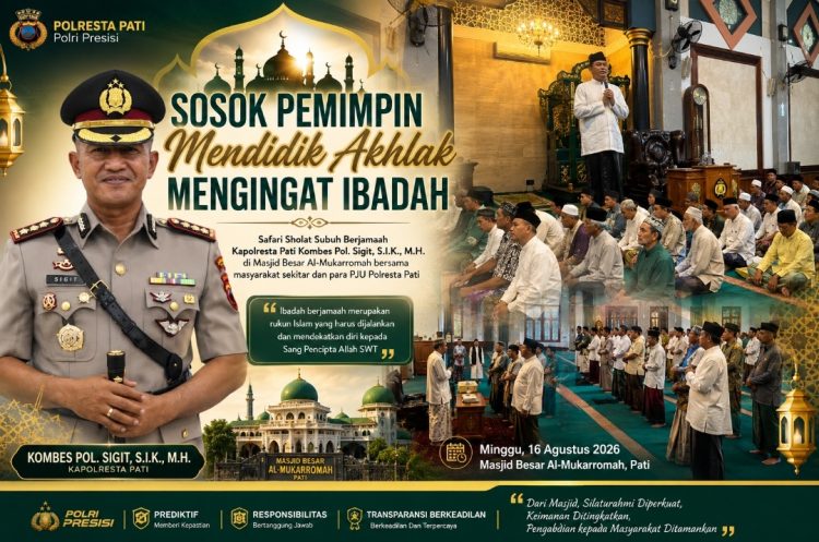 Bukan Sekadar Pemimpin, Kombes Pol. Sigit Hadir Menguatkan Iman dan Silaturahmi