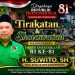 Sholawatan di Kediaman H. Suwito, Semangat Kemerdekaan RI ke-81 Dibangun Lewat Kebersamaan