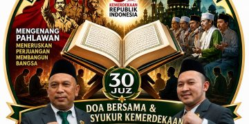 Kenang Jasa Pahlawan, H. Suwito Isi HUT RI ke-81 dengan Khataman Al-Qur’an 30 Juz