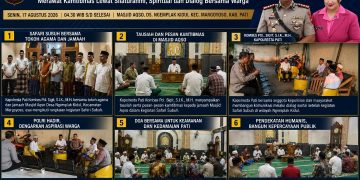 Dari Subuh untuk Negeri, Kapolresta Pati Rawat Keamanan Lewat Silaturahmi