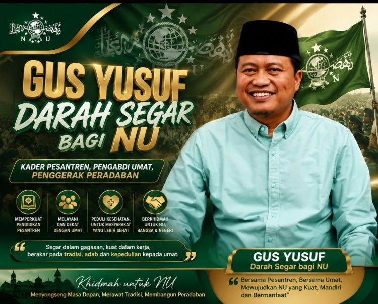 Energi Baru NU! Gus Yusuf Disebut Kader Pesantren Siap Berkhidmah