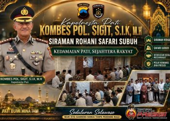 Siraman Rohani Kapolresta Pati, Menguatkan Iman dan Menebar Kedamaian
