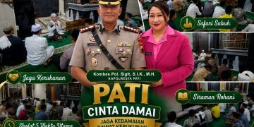 Bangun Kedamaian, Kombes Pol. Sigit : Sholat Lima Waktu dan Kerukunan Bersama