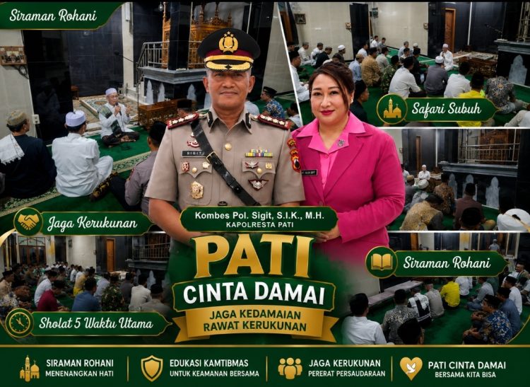 Bangun Kedamaian, Kombes Pol. Sigit : Sholat Lima Waktu dan Kerukunan Bersama