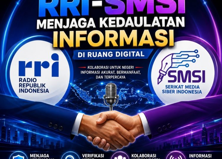 Jurnalis Era Digital Dituntut Multitalenta, SMSI dan RRI Dorong Penguatan Kompetensi Wartawan