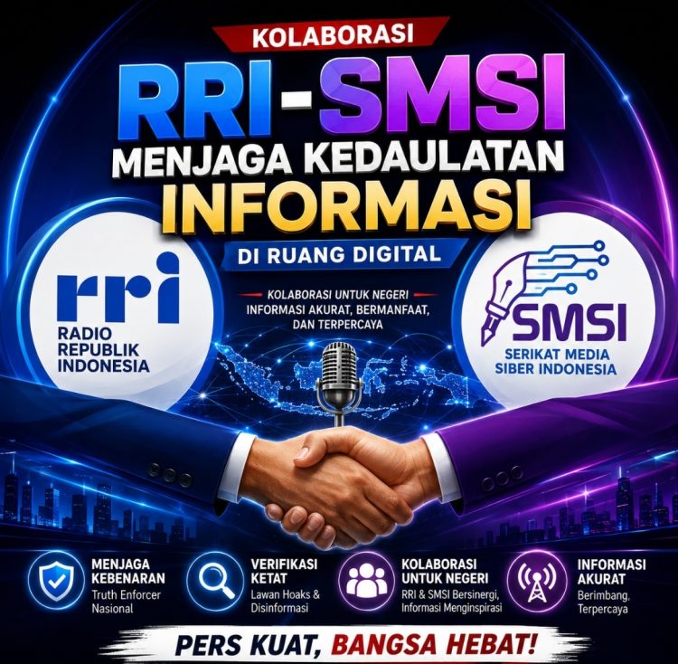 Jurnalis Era Digital Dituntut Multitalenta, SMSI dan RRI Dorong Penguatan Kompetensi Wartawan