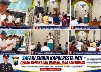 Antisipasi Tawuran Antargeng, Kapolresta Pati Gandeng Tokoh Agama dan Warga Jaga Generasi Muda
