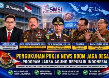 News Room Jaga Desa Meledak ke Lima Provinsi, SMSI Perkuat Pengawasan dan Informasi Desa