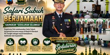 Dari Masjid Al Barokah, Kapolresta Pati Gaungkan “Seduluran Selawase”