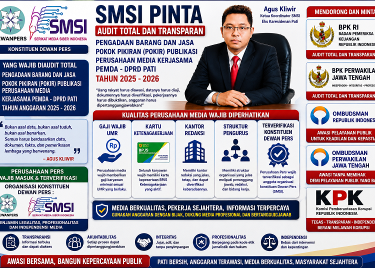 Agus Kliwir Buka Sorotan Baru! Perusahaan Media Mitra Pemda – DPRD Pati Diminta Diverifikasi Total