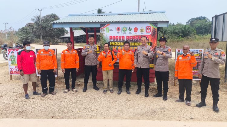 108 Personel Bergerak Serentak, 14 Wilayah Kalbar Jadi Sasaran Edukasi Karhutla