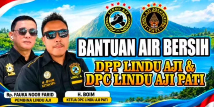 Kaji Boim Gerak Cepat! Lindu Aji Jolosutro Pati Salurkan 60 Tangki Air Bersih ke Warga