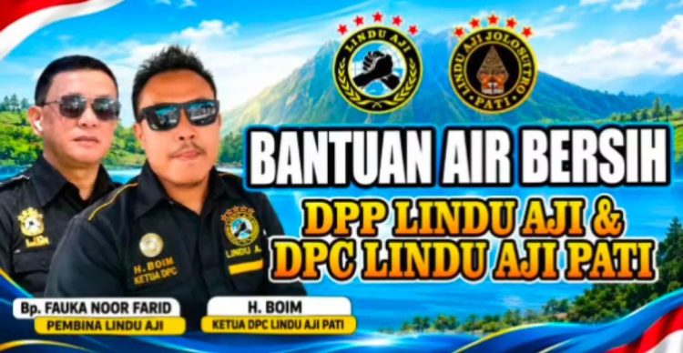 Kaji Boim Gerak Cepat! Lindu Aji Jolosutro Pati Salurkan 60 Tangki Air Bersih ke Warga
