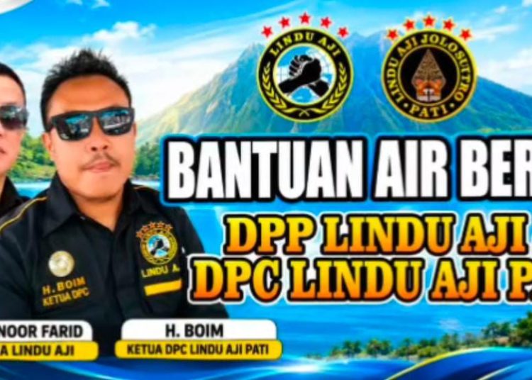 Kaji Boim Gerak Cepat! Lindu Aji Jolosutro Pati Salurkan 60 Tangki Air Bersih ke Warga